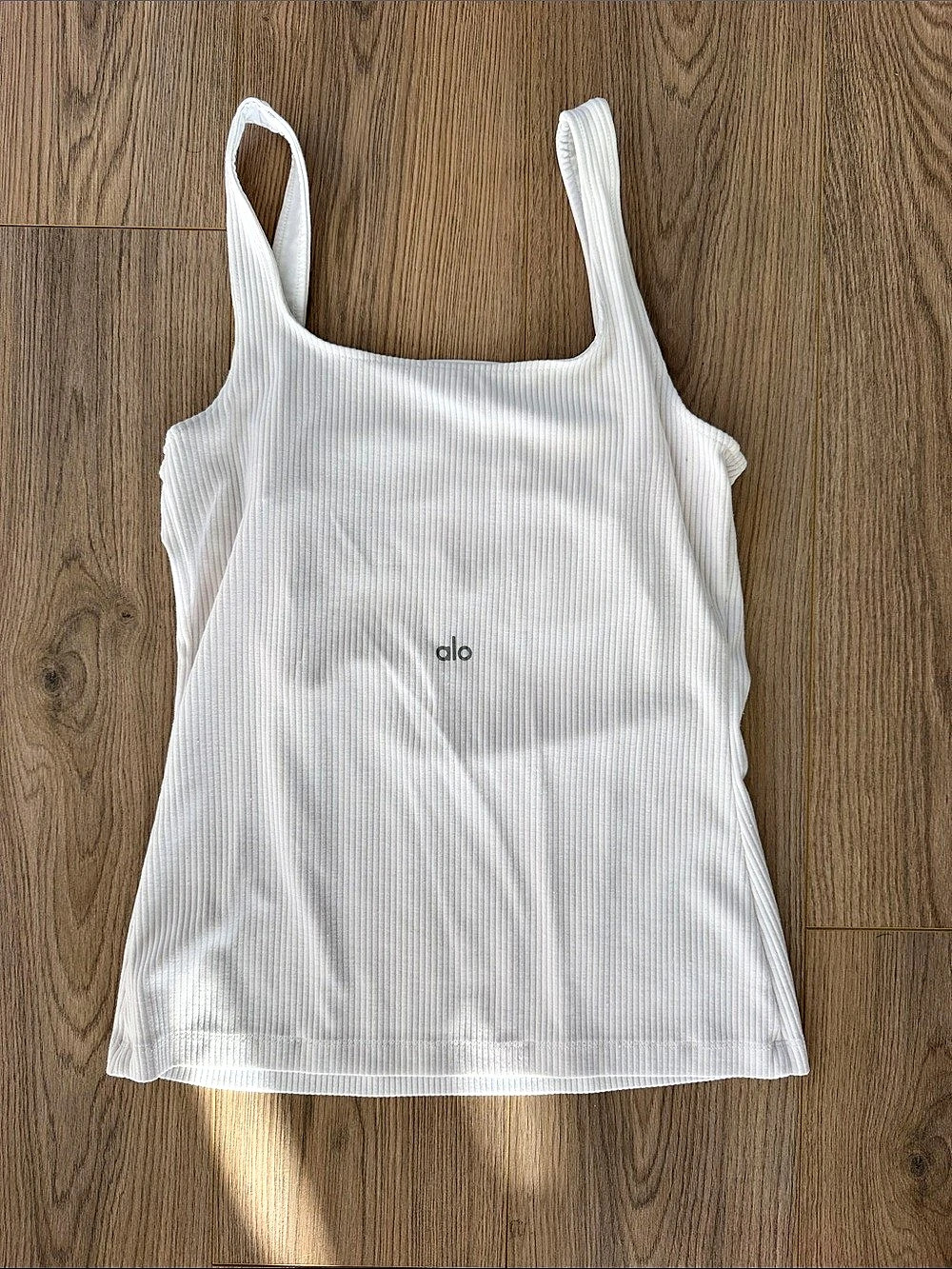 Alo White Tank Top